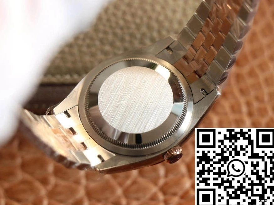 Datejust Rose Rolex Dial M126231-0017 White EW Factory Gold 0228